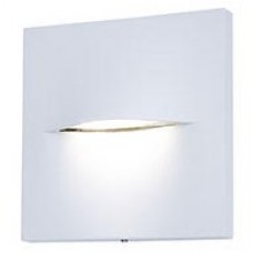 Φωτιστικό Επίτοιχο LED 3W 230V 150lm 3000K Θερμό Φως Αλουμινίου Λευκό IP65 17-03687-1